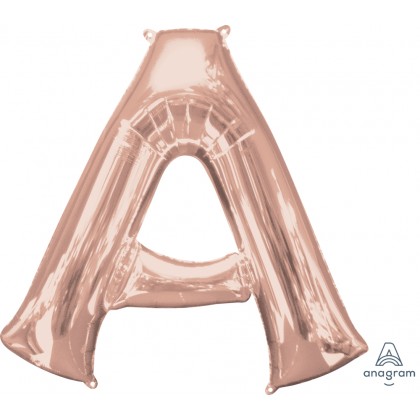 P50 34" (Rose Gold) Letter A SuperShape™